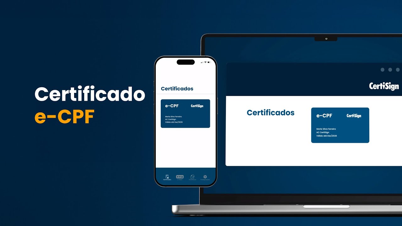 e-CPF CertiSign: conheça o melhor certificado digital | CertiSign