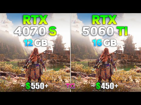 RTX 5060 Ti vs RTX 4070 SUPER - Test in 10 Games