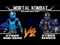Mortal Kombat Project Cyber Sub Zero Vs Cyber Smoke
