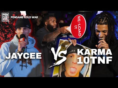 JAYCEE vs KARMA10TNF | PenGame Rap Battle 2025