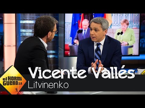 Vicente Vallés relata la dura historia de Litvinenko - El Hormiguero 3.0