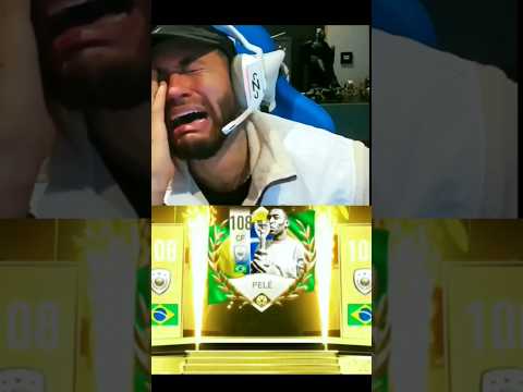 opening Pele pack Neymar Jr crying 😭 #shorts #football