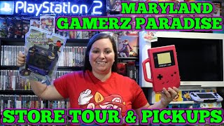 My TRIP to GAMERZ PARADISE! - VIDEOGAMES AND MORE! JOPPA, MARYLAND! Pickups and more!