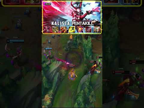 T1 Teddy "INSANE ADC" KALISTA  PENTAKILL #Shorts #T1Teddy #LeagueofLegends #LeagueShorts