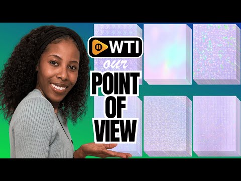 36 Sheets Holographic Sticker Paper - WTI product video review