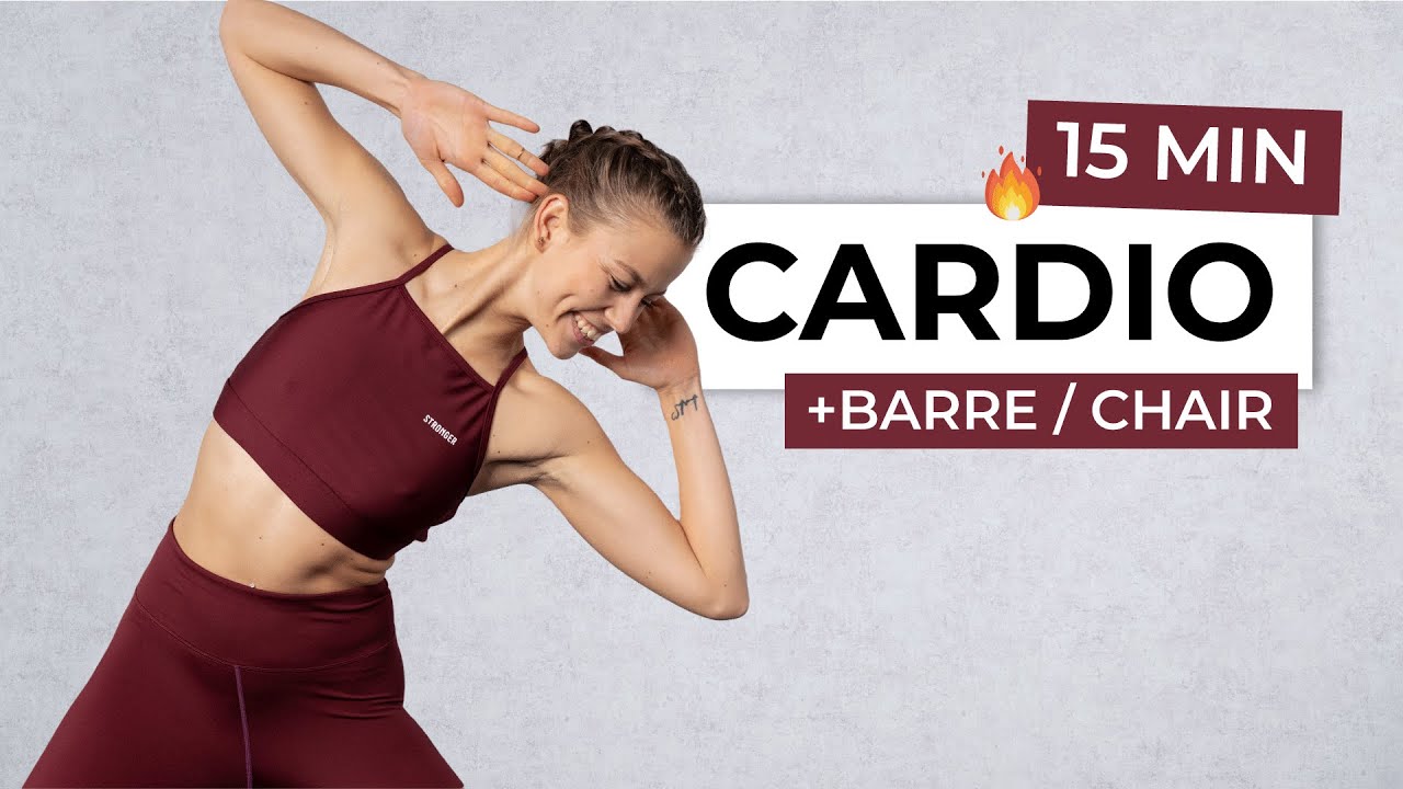 15 MIN STANDING CARDIO BARRE WORKOUT - YouTube