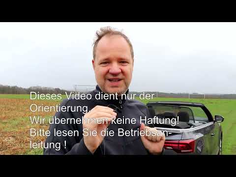 VW T-Roc Cabrio - Verdeck Notschließung manuell schließen