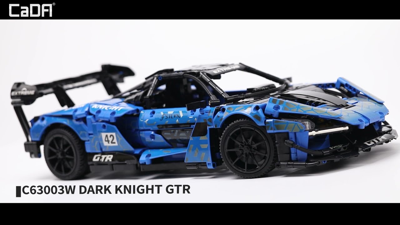 RC stavebnica Dark Knight Supercar