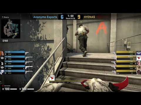 CSGO POV Hyenas.Kjaerbye vs. Anonymo @overpass - 27 kills