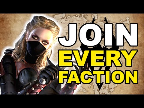 How to JOIN EVERY FACTION & GUILD in Skyrim [Elder Scrolls Guide]