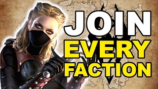 How to JOIN EVERY FACTION & GUILD in Skyrim [Elder Scrolls Guide]