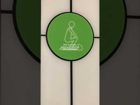 Squat toilets in China #culturalshock #travel #shorts