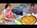 Chicken Curry Recipe Cook By Village Tribal People Rural Village In India