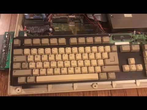 Modified and Upgraded Commodore Amiga 500 System