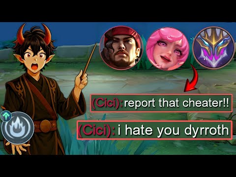 DYRROTH INSANE TRICK AND PERFECT ITEM THAT YOU NEED TO USE TO DEAL AGAINST META HERO!! - MLBB