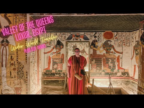 Valley of the Queens and the Tomb of Nefertari | Plus Size Travel in Egypt
