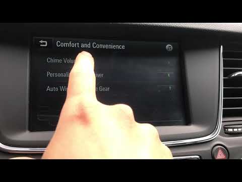 Opel Astra K Dashboard Options & Settings  | 2017 | #43