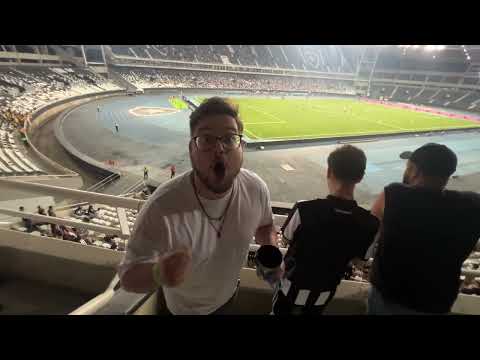 O GOLAÇO DE HUGO VISTO DA ARQUIBANCADA | Botafogo 2x1 Guarani