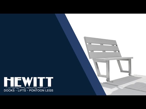 Hewitt Aluminum Panel Bench
