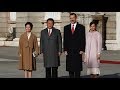 King Felipe VI holds welcome ceremony for President Xi