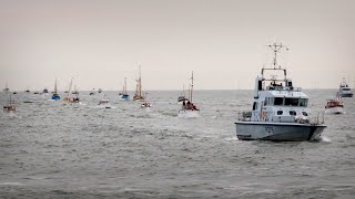 Royal Navy escorted ‘Little Ships of Dunkirk’ across Channel for 85th anniversary of WWII evacuation