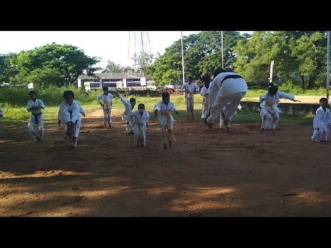 karate jumps trening