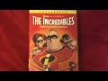 Opening To The Incredibles 2005 DVD