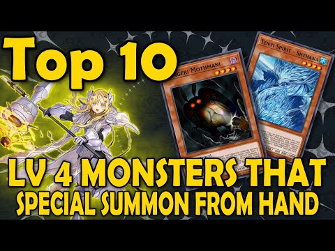 Top 10 Level 4 Monsters That Special Summon From the Hand Generically
