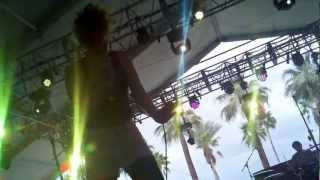 EMA "Milkman" singing over me at Coachella 2012