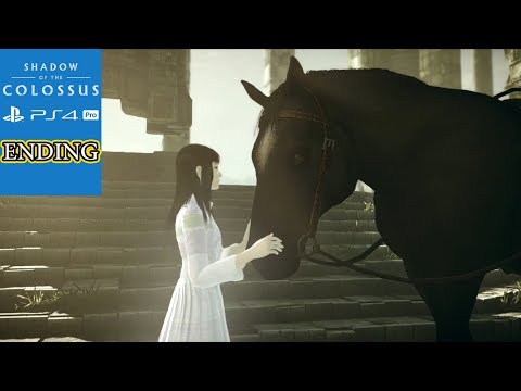 Shadow of the Colossus PS4 ENDING Gameplay Walkthrough Part 17 - Ending