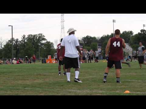 Ryan Smith #54 FBU Top Gun 7 on 7's 2013