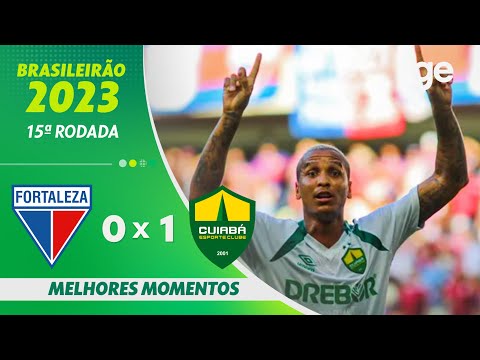Gols e lances de Fortaleza x Cuiabá