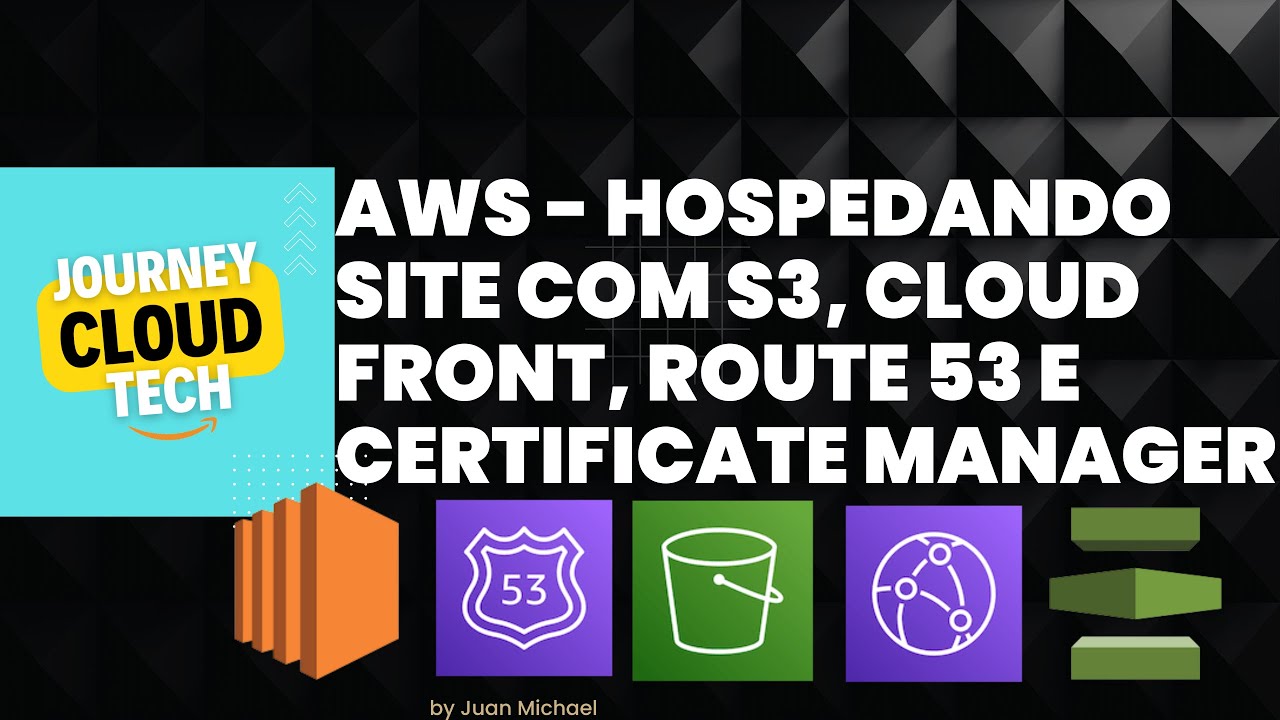 AWS - Hospedando site com s3, route 53, Cloud Front e certificate manager