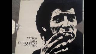VICTOR JARA. TE RECUERDO  AMANDA (1969) CARA A