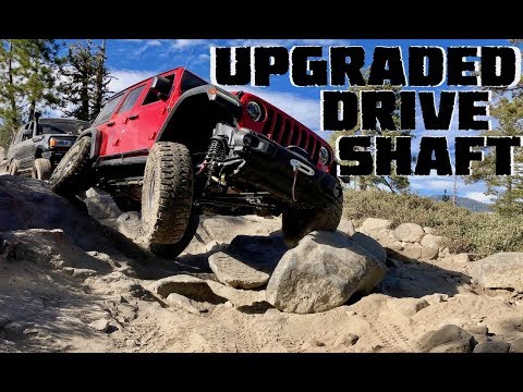 We Put an Adams Driveshaft On Our 2018 Jeep Wrangler JLU Rubicon!