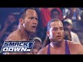 The Rock Rob Van Dam Vs Kurt Angle Lance Storm Part 1 SMACKDOWN