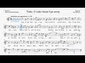 Take, O Take Those Lips Away (Beach) | E Minor | 60 bpm | Sing-Along
