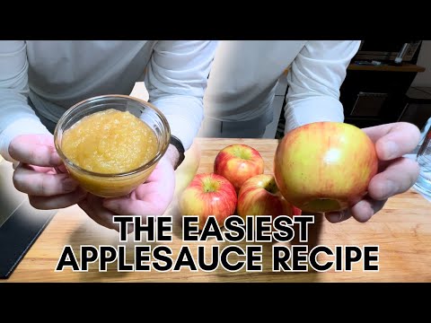 How to Make the Best Homemade Applesauce (Perfect For Fall!)