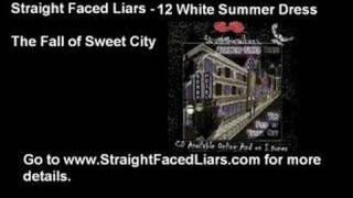 Straight Faced Liars - White Summer Dress