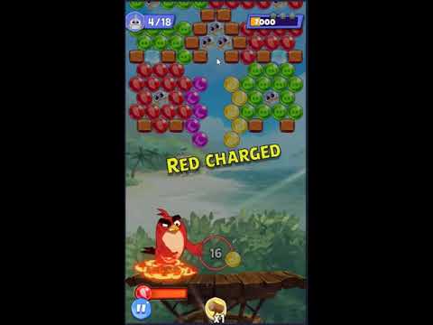 Angry Birds POP 2 Level 17 - NO BOOSTERS 😠🐦📌 | SKILLGAMING ✔️