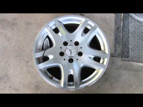 2003 Mercedes E500 Wheels / Rim GOOD SHAPE DOUBLE SPOKES 211TYPE - mbiparts.com Used OEM Merc... OEM