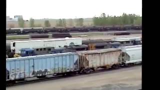 preview picture of video 'BNSF Galesburg Yard Tour'