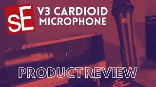 Video thumbnail for sE Electronics V3 Mic Review by Mike Malone