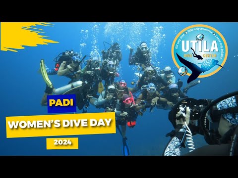 PADI Women's Dive Day 2024 - Our Best Celebration Yet! - Utila Dive Center