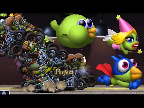 Zombie tsunami - ALL LEGENDARY BIRDS - 3 legendary birds at once in game 2020 gameplay