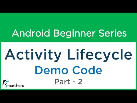 24 Android Tutorial Activity Lifecycle Part 2