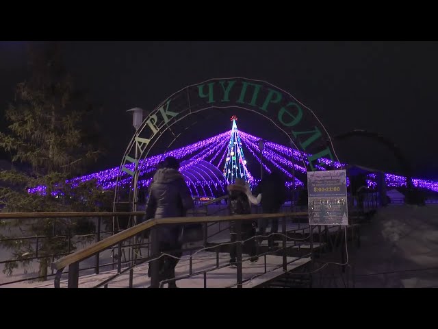 Новогоднее настроение в Дрожжаном 2022