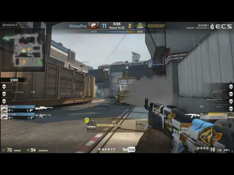 Lekr0 1v3 clutch vs Virtus.pro