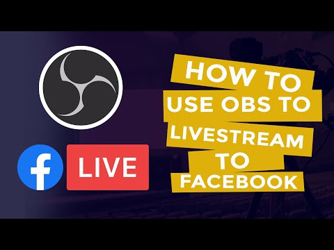 How to use OBS to Live stream on Facebook - [Church Setup - Simple and Easy Steps]