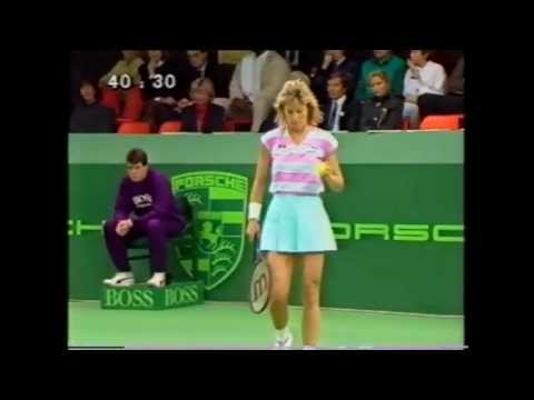 Martina Navratilova vs Chris Evert 1987 Filderstadt 1/3